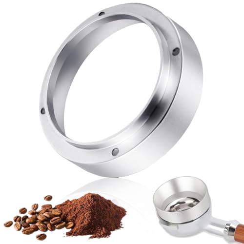 WeddHuis 1 Pcs Anillo Dosificador de Café Embudo Dosificador Café Dispensador Cafe Molido Embudo de Portafiltro de Espresso de 51mm Dispensadora de Polvo de Café Accesorios Cafetera Repuesto