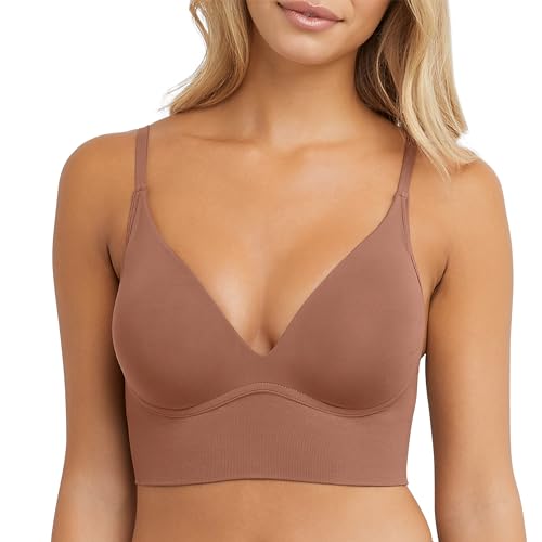Image of Maidenform Women's Push-up Bra, M Seamless Lift Longline Bralettes Bras for Women, Seamless, Convertible (Plus Sizes, Too)