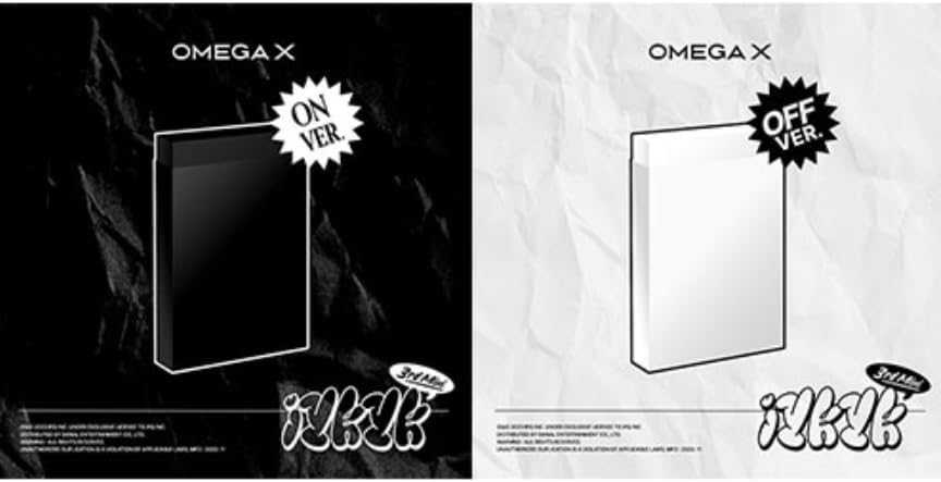 OMEGA X iykyk 3er mini álbum 2 ver Set