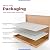 Fab Glass and Mirror 30" x 72" Rectangle 3/8" Inch Thick Tempered Flat Edge Polish Radius Corner Glass Table Top, Clear
