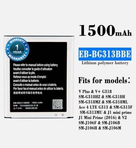 Image of THE BATTERY STORE Original EB-BG313BBE Battery for Samsung Galaxy SM-G313 G310 G310H Battery with 1 Year Warranty** (PP298)