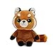 Aurora World Aurora, 61136, YooHoo, Hapee Panda, 20cm, Peluche, Rosso, Colore Red