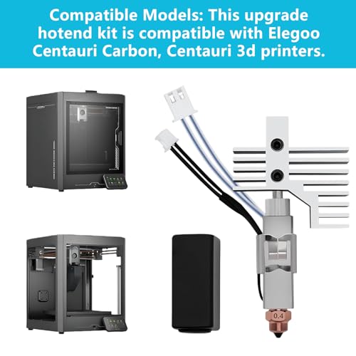 Kit hotend pour Elegoo Centauri Carbone pour imprimer des filaments techniques - 5