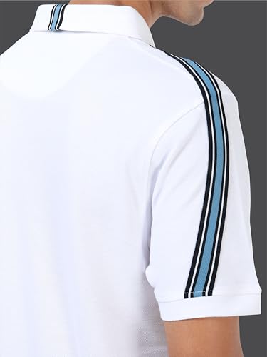 Image of STELLERS Men's Premium Cotton Polo T-Shirt Stretchable | Enzyme bio Washed | Feather Touch Feel | Sustainable | Breathable | Light Weight