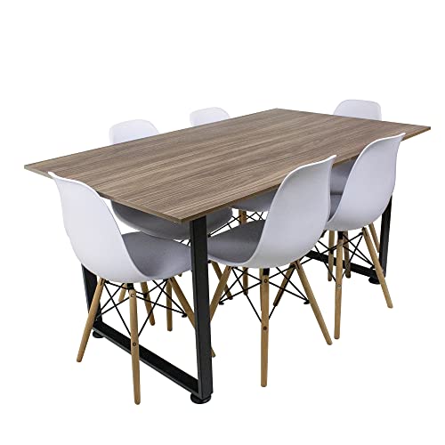 Encuentra la mejor selección de Mesa de 6 sillas los 10 mejores. 10 Imagen adicional