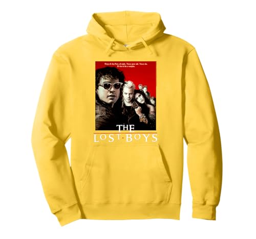 Image of The Lost Boys Hombre Red Poster Pullover Hoodie
