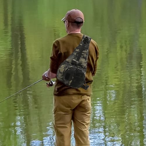 Support d'équipement de pêche de voyage et sac de camping étanche