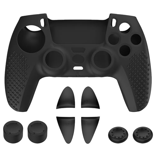 iCarp PS-5 Controller Skin, Anti-Slip Soft Silicone Protective Cover Case for PlayStation 5...