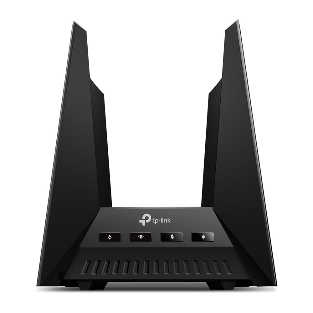 TP-Link Archer GE800 - Routeur Gaming - Wi-Fi 7 Tri-Band - 2×10Gbps, Connecteur Gaming dédié, Panneau de Jeu Spécial, Accélération Exclusive pour les Jeux, Design Orienté Jeu