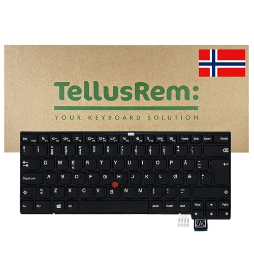 Replacement Norwegian Backlit Keyboard for Lenovo Thinkpad T460s T470s