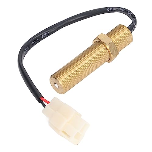 Magnetic Speed Sensor RPM Sensor High Sensitivity Dual Output Terminals IP44 Industrial Generator Rotation Speed Measurement Device