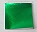 4" x 4" Emerald Green Confectionery Foil Wrappers Candy Wrappers Candy Making Supplies