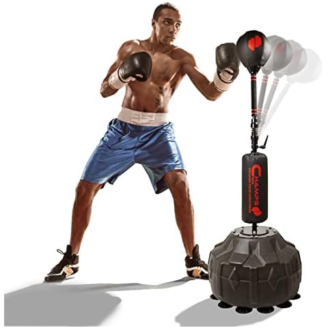 Cobra Reflex Bag - Advanced Reflex Punching Bag with Ultra-Fast Bounceback to Increase Speed, Reflexes, and Stamina - Adjustable-Height Boxing Bag with Stand and Secure Suction Cups… Cover