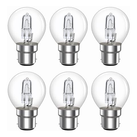 28W BC B22 Dimmable Halogen Bulb Pack Cover