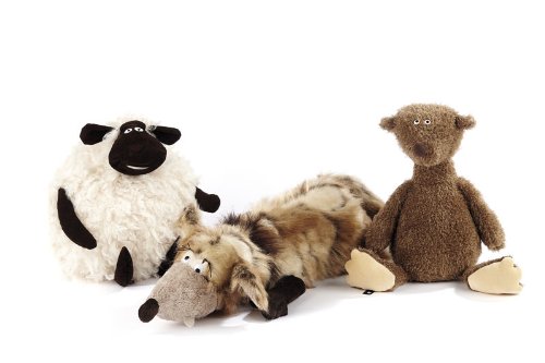 SIGIKID 37853 Mopp Toddel Beasts Town Kinder und Erwachsene Kuscheltier empfohlen ab 1 Jahr weiß – Bild 4