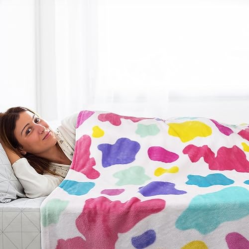 HSEEC Throw Blankets Fleece Soft Blankets & Throws Super Soft Plush Blanket Twin Size