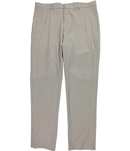Tommy Hilfiger Mens TH Flex Stretch Plaid Casual Trouser Pants