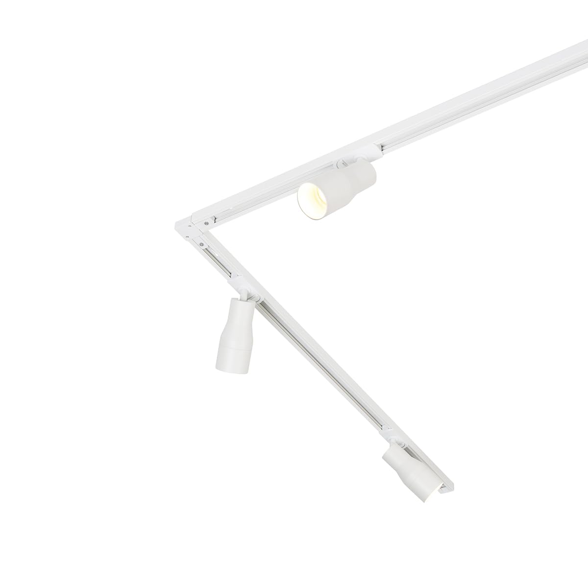 Qazqa set illuminazione a binario moderno bianco 312.6cm Iconic Kohua