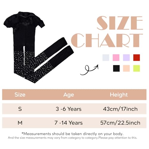 Zando Sparkly Fishnet Tights for Girls Glitter Sparkle Lace Toddler Girl Stockings Rhinestone Stretchy Halloween Daily4