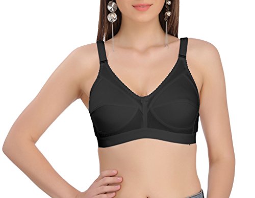 Image of Eve's Beauty Womens Full Coverage Bra | Adjustable Broad Straps | Full Cups Bra | Non Padded | Non Wired Bra