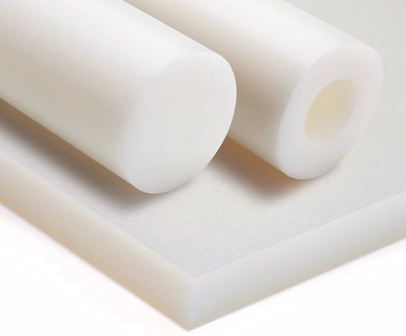 Barra Tonde Piene Nylon PA 6, lunghezza 1 mt (diam. 70 mm naturale)