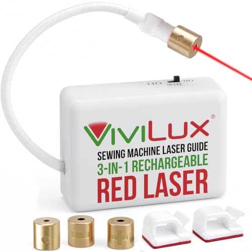 ViviLux 3-in-1 Red Laser Guide, Cordless...