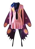 Anime Gemma Kingdom Princess Vinsmoke Reiju Cosplay Butterfly Costume Christmas Halloween Costumes Custom Made (Costume+wig A, Customized)