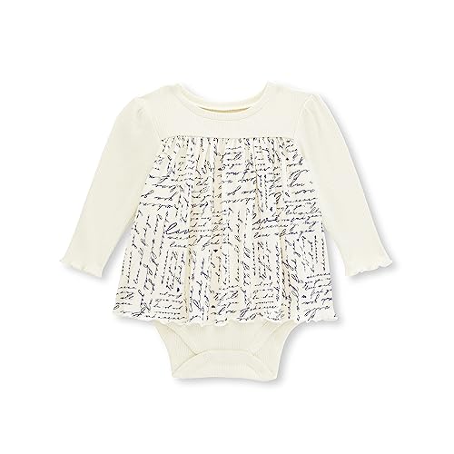 Image of Burt's Bees Baby Essentials Honeybee Print Dress (Baby)-Blossom
