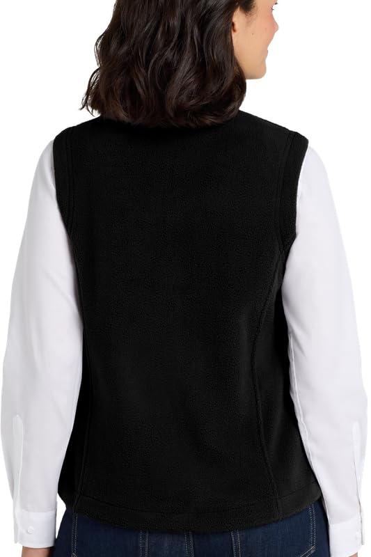 Custom Embroidered Midweight Fleece Vest – Add Your Name, Logo & Design2
