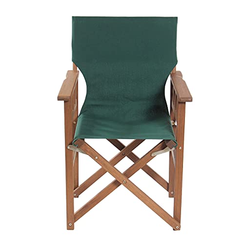 Byer Of Maine, Pangean Campaign Bundle, Folding Wood Table And Campagin Chairs, Green #TOP7