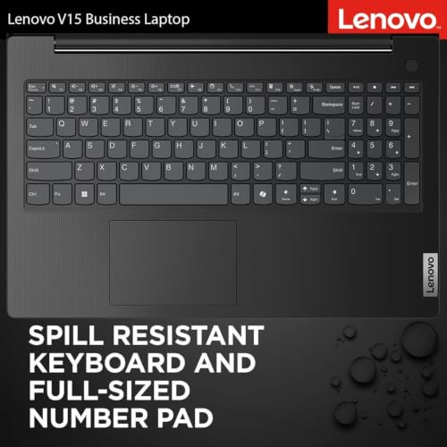 Image of Lenovo 15.6 inch Essential Laptop, 2026 Edition, 8GB DDR5 256GB SSD | Intel 4-Core CPU, Windows 11, FHD Anti-Glare Screen, Long Battery, Portable, for Small Business, Students, Daily Office
