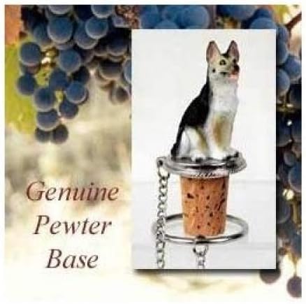 german shepherd wine stopper