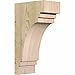 Ekena Millwork COR06X10X18PEC00RDF 6"W x 10"D x 18"H Pescadero Rough Sawn Corbel, Douglas Fir