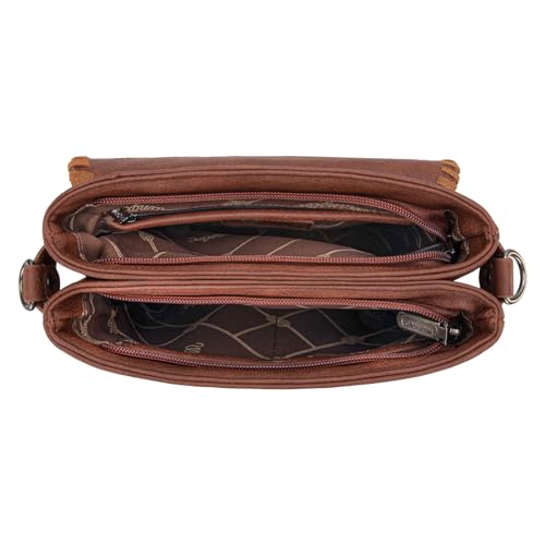 Wrangler Crossbody Bags for Women Satchel Purse Medium Shoulder Handbags with Detachable Guitar Straps WG72-93601BR - image 6