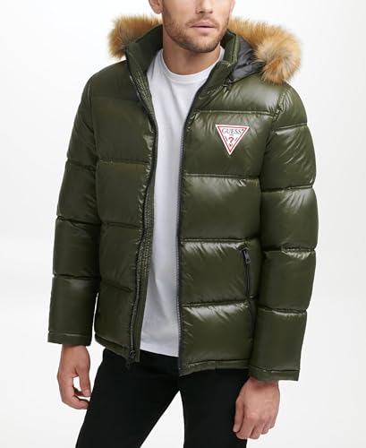 Guess Men's Warm Rain Resistant Puffer2
