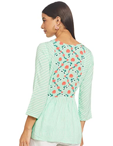 Image of Rangriti Women's Herringbone Regular Tunic Shirt