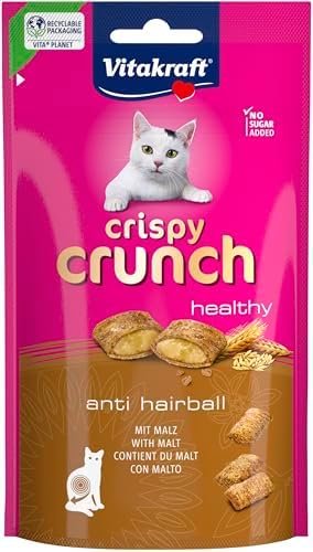 Vitakraft Crispy Crunch Classic, golosinas para Gatos, crujiente ...