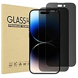 Protector de Pantalla de vidrio templado antiespias compatible con iPhone 14 Pro 6.1 Pulgadas 2022