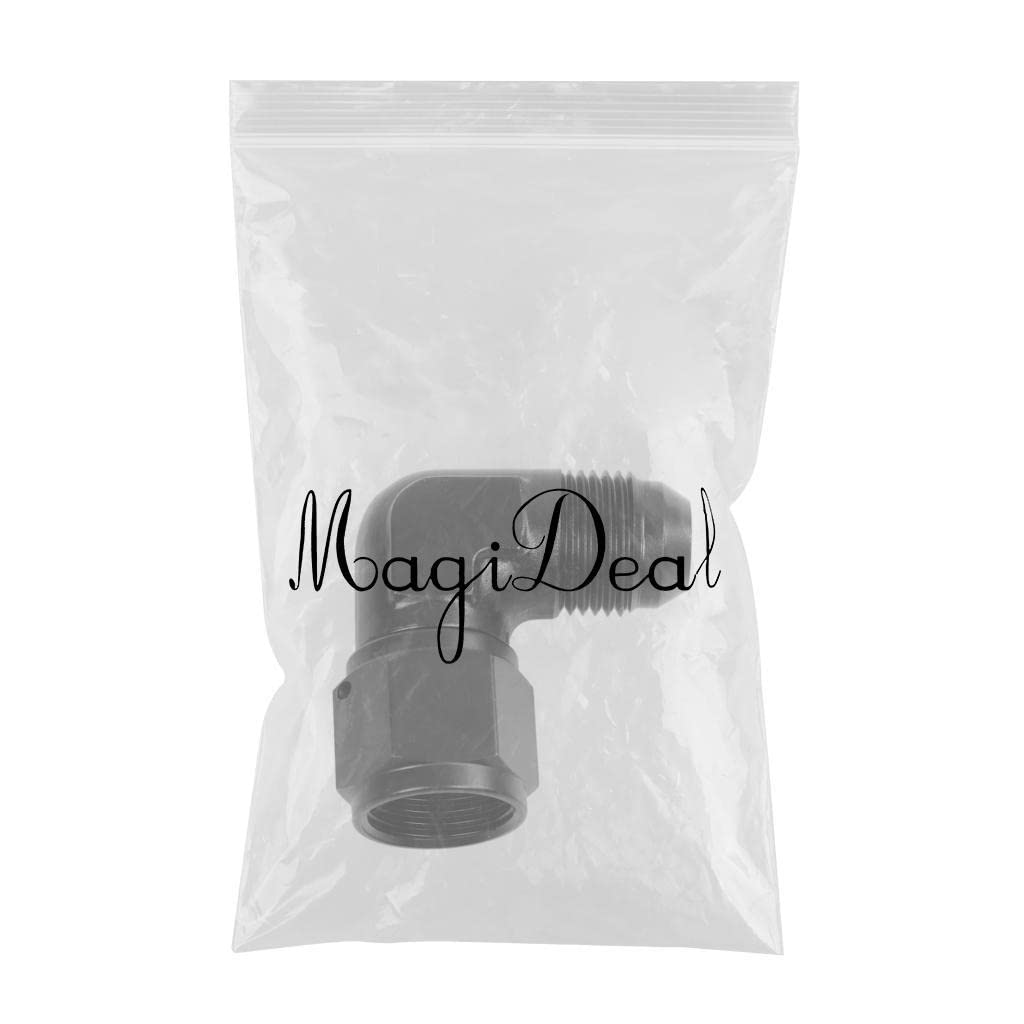 Bnf Swivel Push-On Hose End Fittings Black AN6 AN8 Female to Male AN6 90 DegreesParts & Accessories | Performance & Racing Parts | Auto Performance Parts | Fuel Systems | Hoses Lines & Fittings-image-30