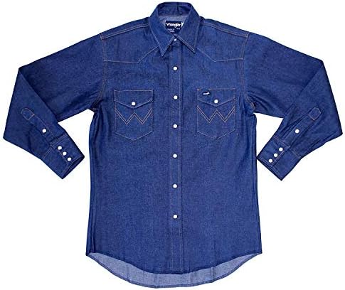 Amazon.co.jp: [ラングラー] 70127MW Western Shirt USA企画 未洗い