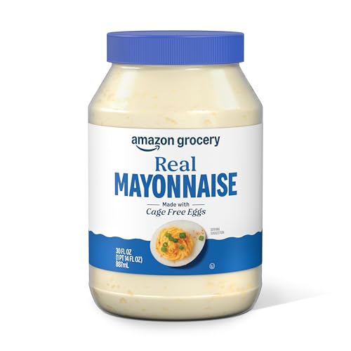 Image of Amazon Grocery, Real Mayonnaise, 30 Fl Oz