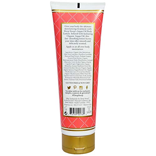 Deep Steep Argan Oil Lozione per il Corpo, Passion...