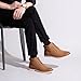 Vostey Men's Boots Hiking Boots Fashion Casual Chukka Boots for Men (BMY673VIN Yellow Brown Size 14)