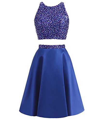 open lace back dress Amazon.com: Callmelady Two-Piece Short Prom Dresses High Neck Homecoming  Dress for Women (Royal Blue, US0) : Clothing, Shoes & Jewelry