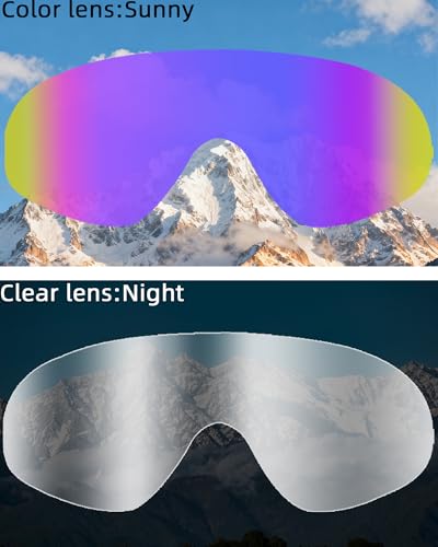 Image of 2 Pair Motorcycle Goggles Ski Goggles Dirt Bike ATV Riding Glasses