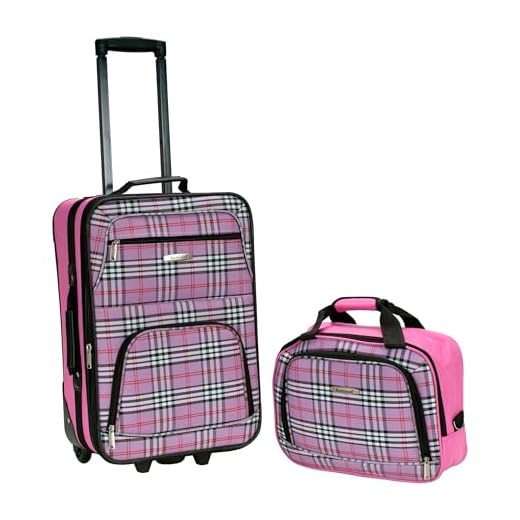 Rockland Fashion Softside Luggage Set