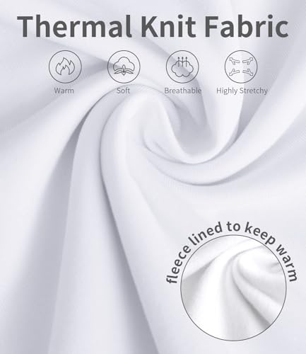 Zengjo Mens Mock Neck Long Sleeve Light Compression Shirts for Workout Running Thermal Athletic Baselayer Top4