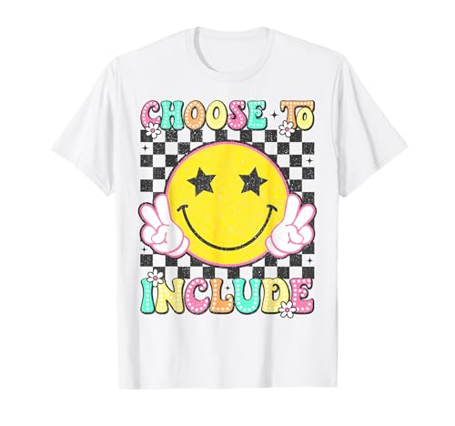 Choose To Include Special Education Teacher Autism Awareness T-Shirt