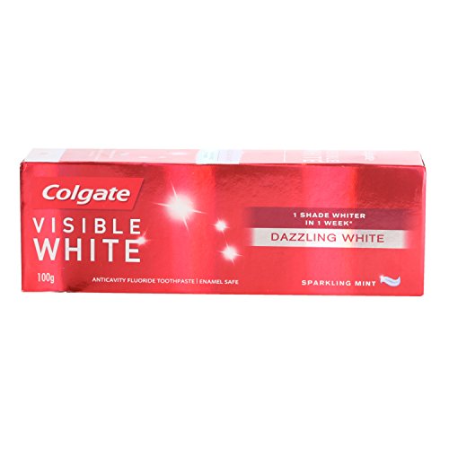 Image of Colgate Toothpaste - Visible White Whitening, 100G Pack