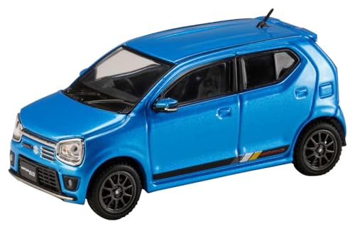 Suzuki Alto Works HA36S bleu 1/64 réplique fidèle détails précis